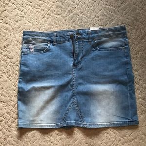 WildBlue Jean Skirt L